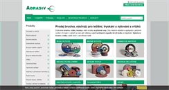 Desktop Screenshot of eshop.abrasiv.cz